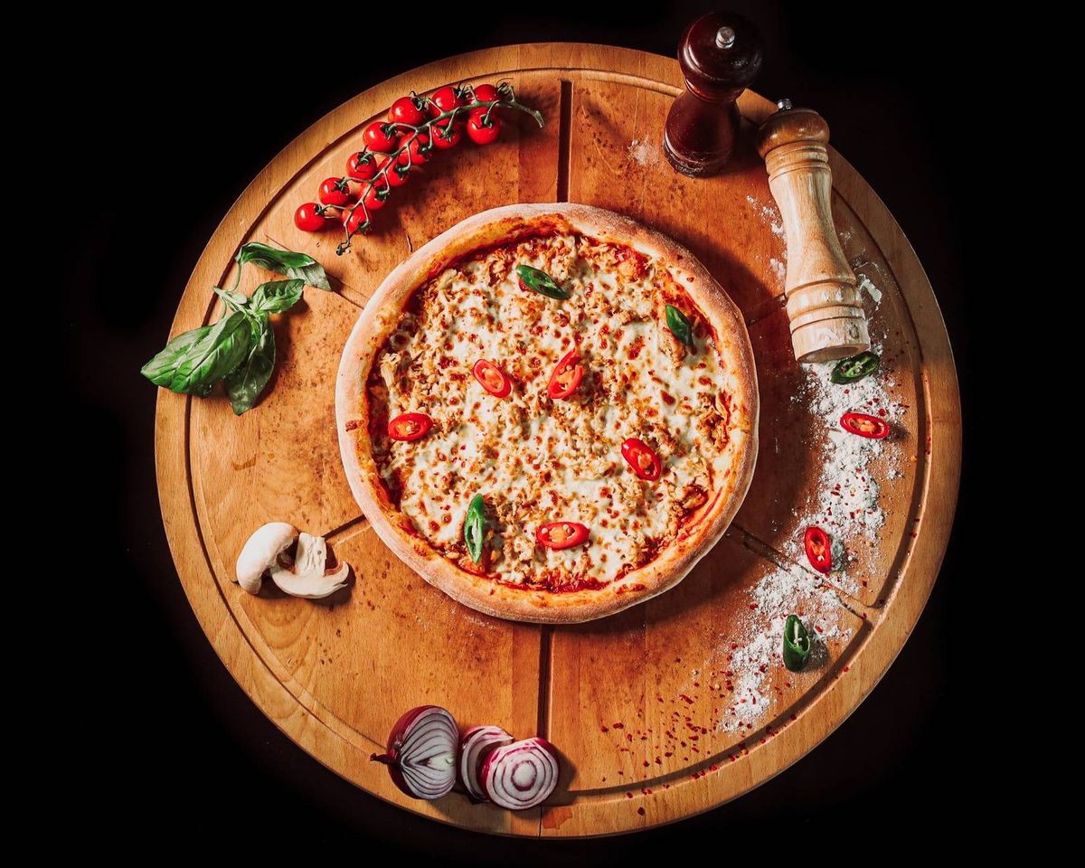 Pizza Pollo Picante 32cm